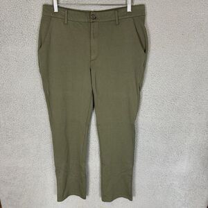True Classic Pants Mens 33x29 Green Soft Stretch Comfort‎ Casual Chino